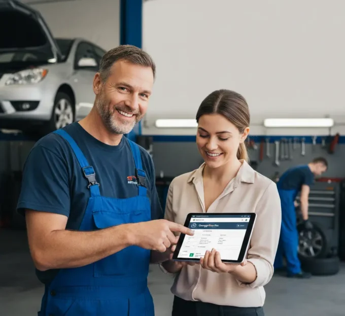 Oto Servis Takip Yazılımı