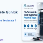 Oto serviste günlük iş akışı: araç kabulden teslimata 7 adım